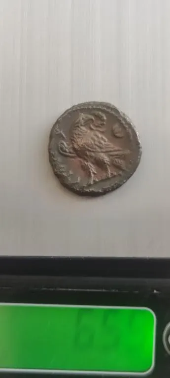 Монета Орёл с венком в клюве, Древний Рим 3 век нашей эры kn397 З аукціону