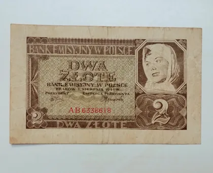 фото, 2 злотих 1941 року, Польща