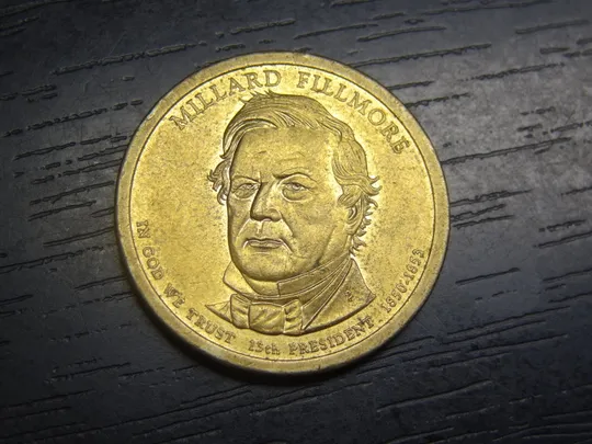 1 долар 2010 P США Міллард Філлмор Ціна