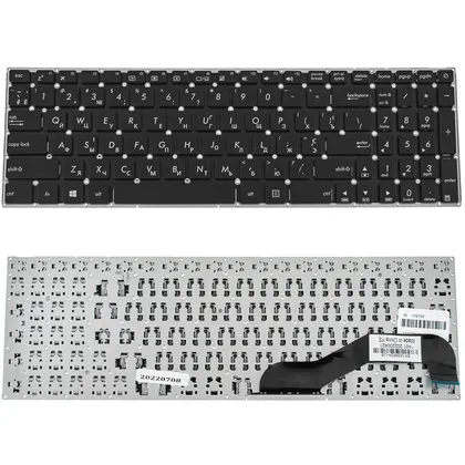 фото, Клавіатура для ноутбука ASUS (X540 series) ukr, black, без фрейму