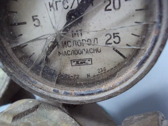 Газосварочный редуктор 1972 год ссср для газосварки №16020 Характеристики