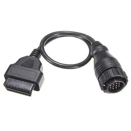 фото, Переходник с OBD2 16pin мама на Mercedes Sprinter VW LT 14pin папа