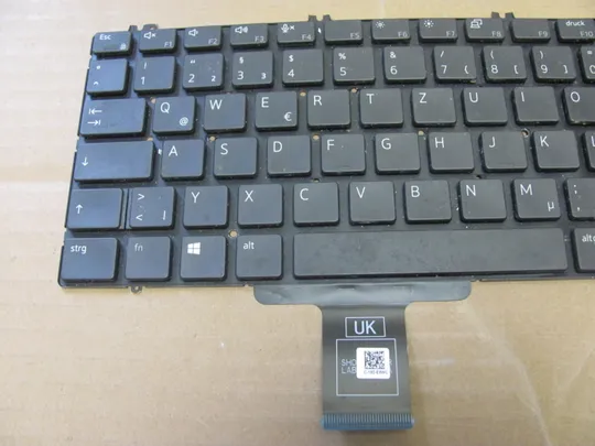 Купити номер0974-8 клавіатура робоча 068JKR ДОНОР  для Dell Precision  7550 7750 7560 7760 оригінал