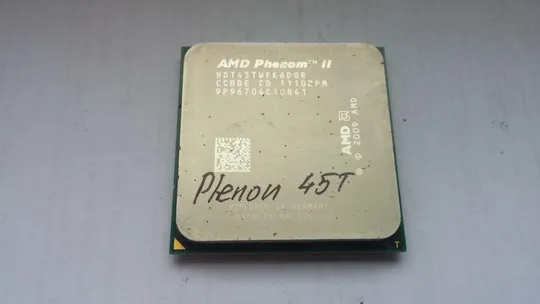 6x ядерный процессор AMD Phenom II x6 1045T 2.70GHz/3MB/1800MHz (HDT45TWFK6DGR) socket AM3 125W Ціна