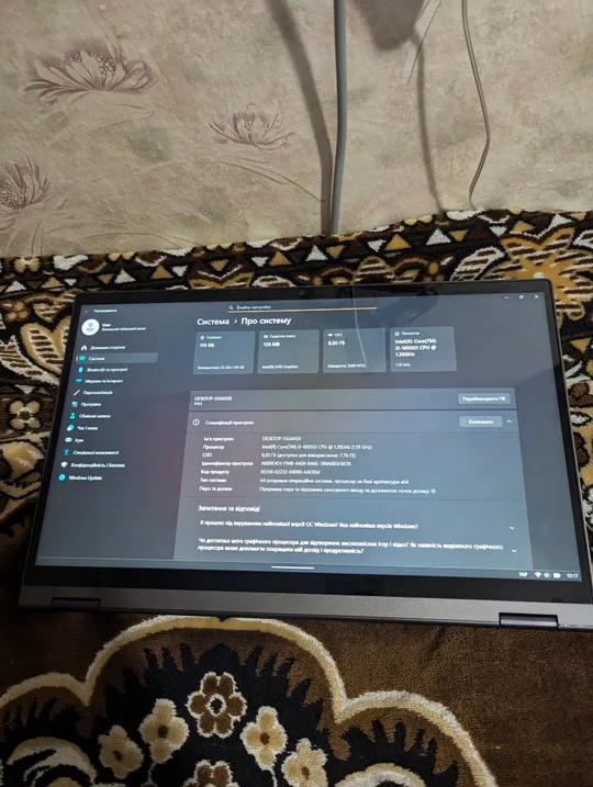 №7 Ноутбук-Планшет Lenovo IdeaPad Flex 5 15.6&quot; Intel Core i3-1005G1 8GB 128GB DDR4 SSD Win 11 Home Ноутбук Де купити