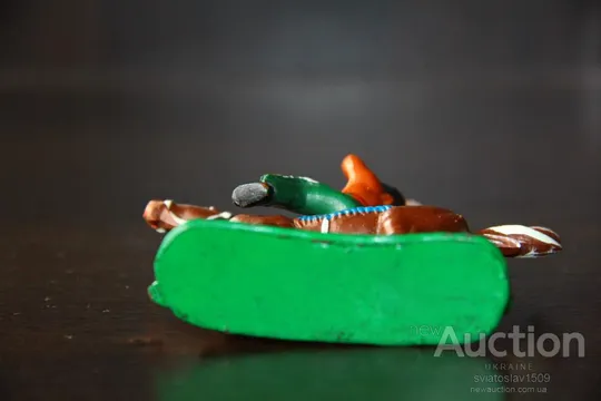 индеец ГДР №097 ЖЕЛЕЗНАЯ РАКУШКА на коне №311 Фрихольд Фишер Де купити