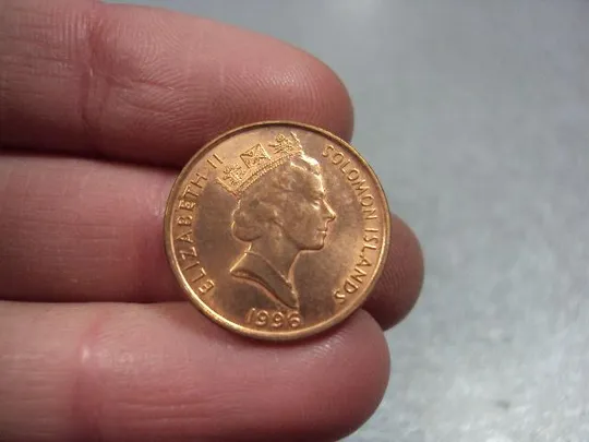 Купити монета соломоновы острова 1 цент 1996 №8521