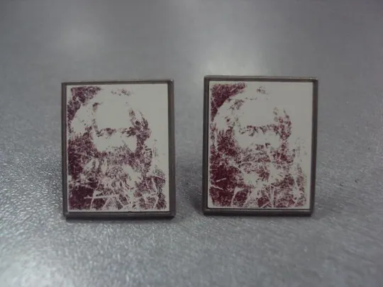 Купити знак личности карл маркс ситалл лот 2 шт №4164