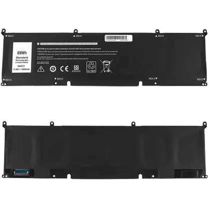 фото, Батарея для ноутбука DELL 69KF2 (XPS 9500, Alienware M15 R3, Alienware M17 R3) 11.55V 6000mAh 60Wh Black