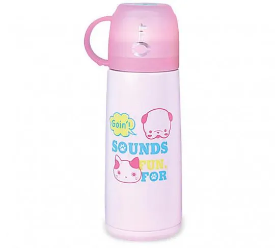 Термос Fissman Котенок и Щенок VA-9674-350 350 мл Ціна