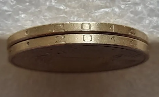 (6950) 1 гривня 2014 1БА1, 1БА2 - 2 монети одним лотом (1 гривна 2014) Де купити