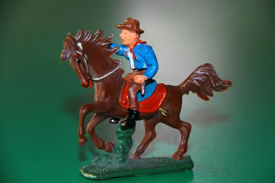 ковбой ГДР №091 ДЖИМ БРІДЖЕР Фріхольд Фішер на коні №312 Ціна