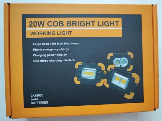 Ліхтар акумуляторний прожектор ll-802  power bank Ціна