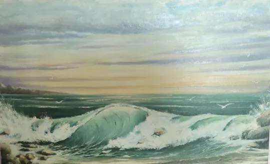 Картина "Море" приобретена на выставке в 2014г m224 Ціна