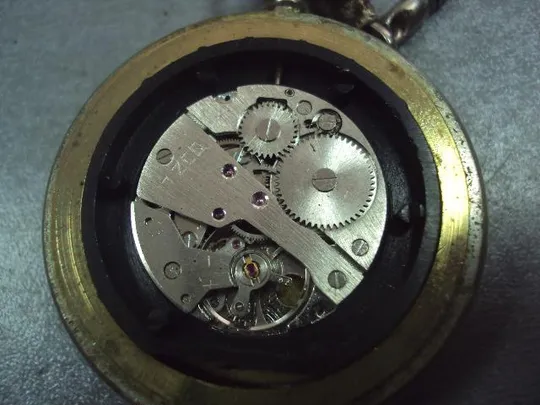 часы карманные паровоз поезд cobol 17 камней не на ходу №501 Недорого