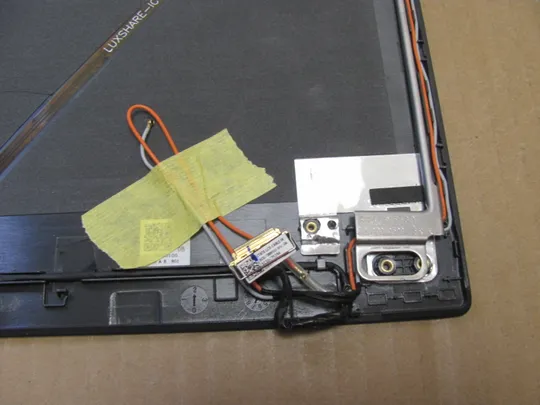 номер1035-9 кришка матриці AP12D000100 з кріпленням + шлейф DC02C009H10 для Lenovo Thinkpad T470 Кришка дисплея Тильна кришка Корпус матриці Верхня кришка matrix cover Top Case LCD Cover Rear Lid Back Cover Housing Cabinet оригінал Продаж