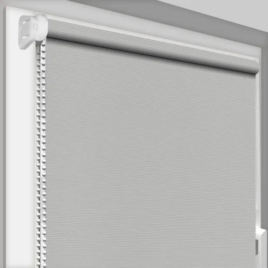 Рулонная штора Rolets Соломка 1-1990-675 67.5x170 см открытого типа Серая Ціна