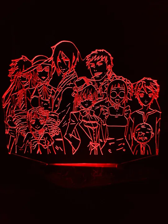 Акриловий світильник-нічник Темний Дворецький червоний tty-n000851 Ціна