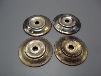 фото, Детели фрагменты подножка для подсвечника серебро подсвечник запчасть лот 4 шт вес 23,39 г №18581