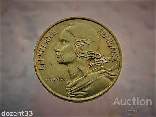 Купити 5 сантимів 1996 рік Франція " Пята Республіка  (1959 - 2002) " (101)