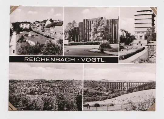 Райхенбах-им-Фогтланд = 1975 г. = ГДР - ГЕРМАНИЯ = чистая # Ціна