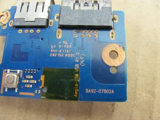 номер0326-39 плата USB BA92-07802A для SAMSUNG NP600 NP600B5B4 NP400B оригінал Де купити