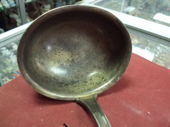 черпак мельхиор посеребрение 33 см клеймо V.S.F.100 №1726 З аукціону