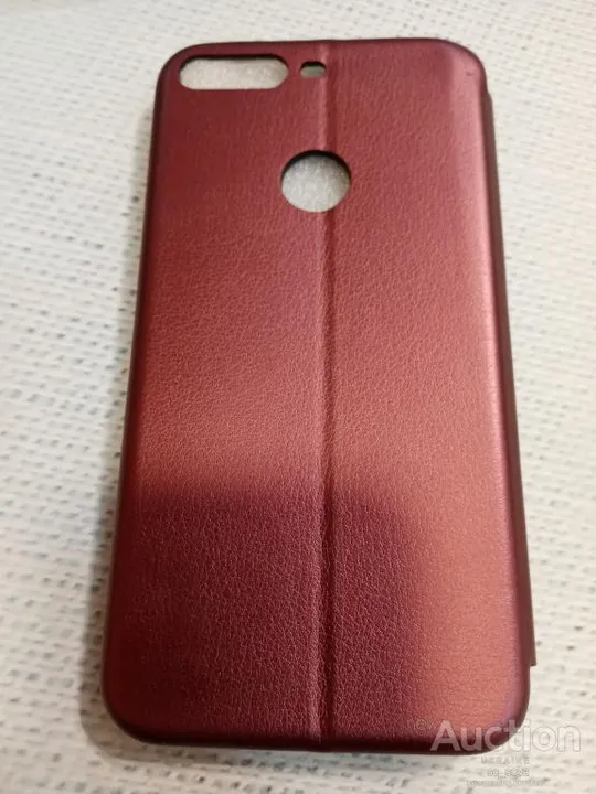Чехол книжка Aspor Huawei Y7 Prime 2018 бордовый З аукціону