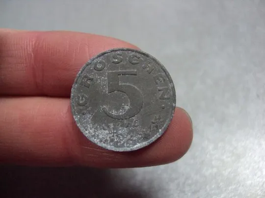 Купити монета австрия 5 грошей 1976 №8437