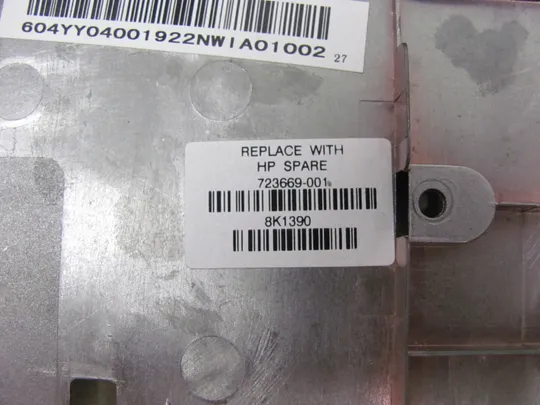номер0168-1 Кришка, дно, піддон корпуса 723669-001  для  HP Probook 470 G0 оригінал Характеристики