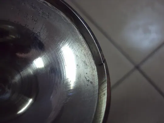 Бокалы Индия узор цветок и листья латунь посеребрение лот 2 шт высота 15,2 см, диаметр 7,5 см №11427 Недорого