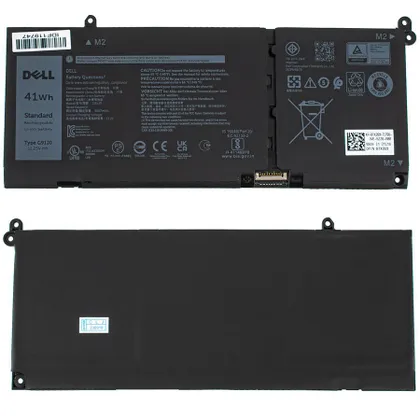 фото, DELL G91J0 (Vostro 3511, 3515; Inspiron 5418, 5515, 5518, 5415, 7415, Latitude 3420, 3520) 11.25V 3640mAh 41Wh Black