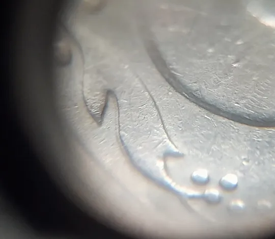 (5284) 25 копійок 1992 2БАм зминання елементів зображення на аверсі та реверсі (25 копеек 1992 брак) З аукціону