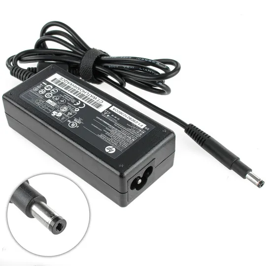 Купити Блок живлення для ноутбука HP 19.5V, 3.33A, 65W, 4.8*1.7мм LONG (4.75*1.7мм) (для 15-B000 та т.д.), 3 hole, black (без кабеля!)