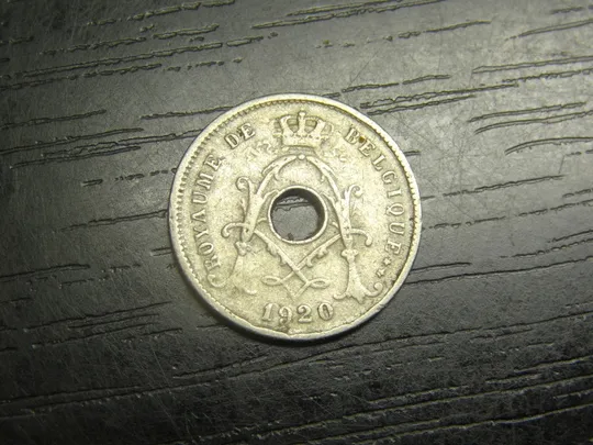 5 сантимів Бельгія 1920 Belgique Ціна