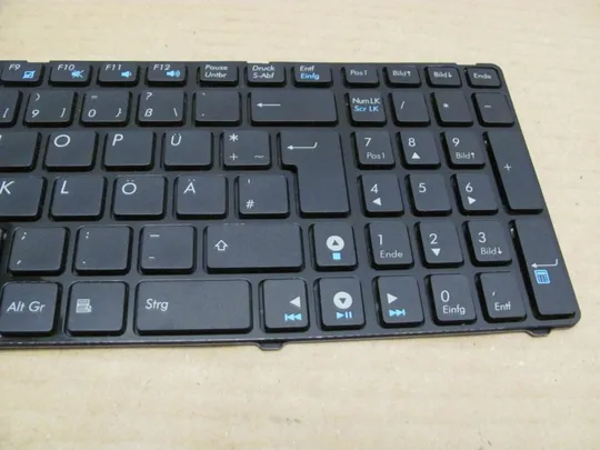 номер0045-4 клавіатура робоча V111462AK1 0KN0-E02GE01  MP-09Q36D0-528 для ASUS K52 UL50  оригінал З аукціону