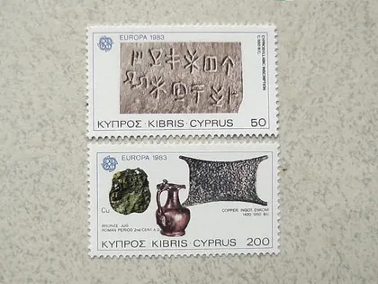 фото, Серія поштових марок Кіпр " Європа СЕРТ " 1983 рік **