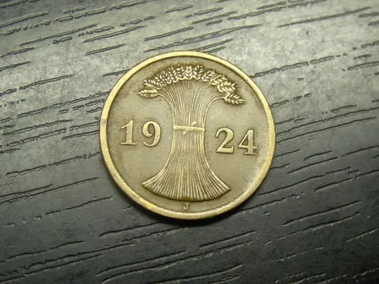 2 рентенпфеніга Німеччина 1924 J Ціна