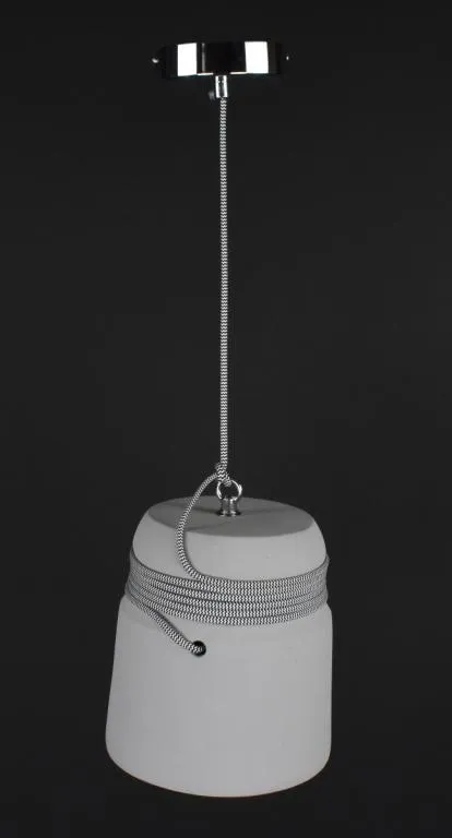 Люстра подвесная на 1 лампочку 27823 Хром 30-180х18х18 см. Ціна