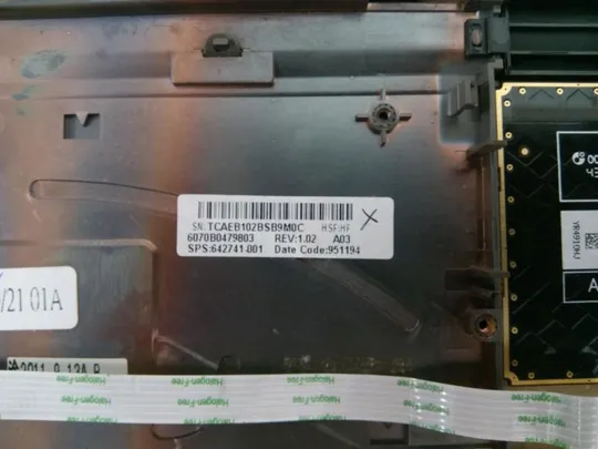 344-27 панель палмрест та тачпад 6070B0479803 для HP ProBook 6460B 6465B 6470B 6475B оригінал Недорого