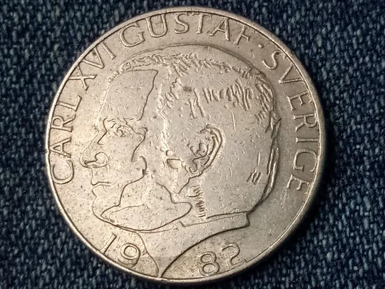 Швеция, 1 крона (1982 г.) Ціна