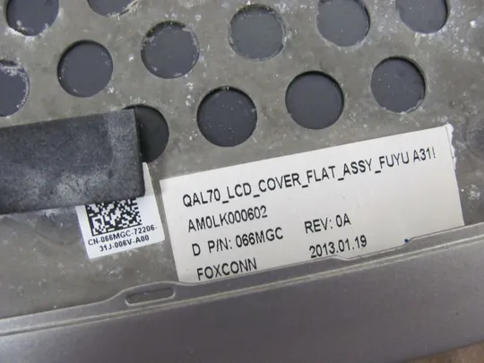 номер0023-13 кришка матриці,Кришка дисплея,Тильна кришка,Корпус матриці,Верхня кришка,Задня кришка,matrix cover   Top Case LCD Cover Rear Lid Back Cover Housing Cabinet 08P8TR AM0LK000602 для Dell Latitude E6330 оригінал Продаж