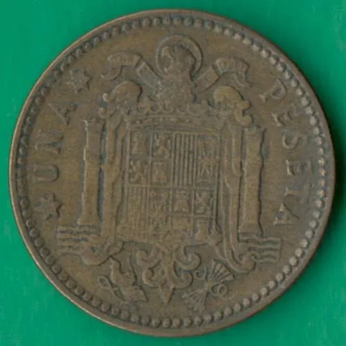 Купити 1 песета 1953 (1961) року Іспанія [М]