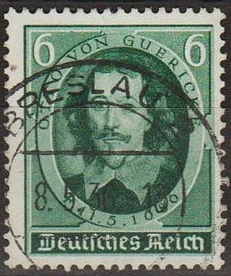 фото, 1936 - Рейх - 250 років смерті Герика Mi.608