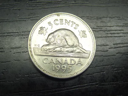 фото, 5 центів 1995 Канада