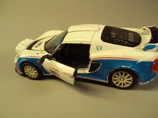 Купити машинка 2012 Lotus exsige R-GT 16 scale 1/32 kinsmart Китай длина 12,3 см №10803