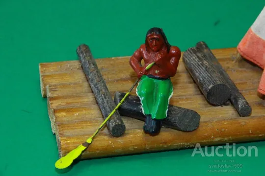 индейцы ковбои ГДР плот плоты №410 + №414 Характеристики