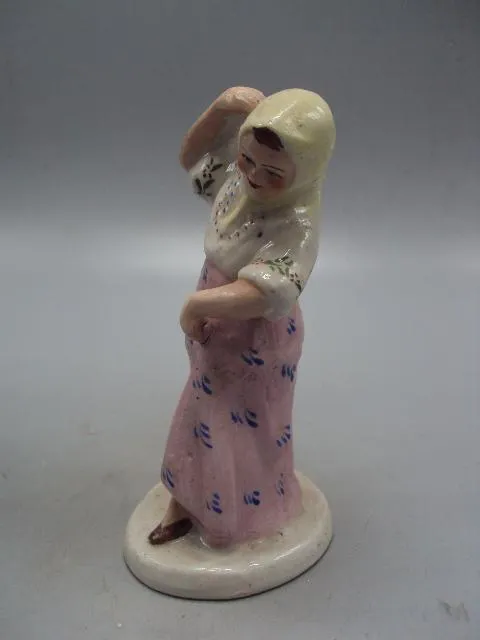 Купити Фигура фарфор статуэтка Городница девочка Дарья плясунья высота 15 см №13927