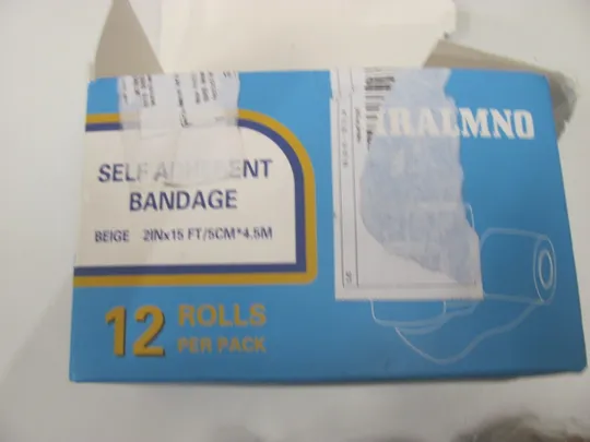 набір бинт самофіксувальний когезивний еластичний 5см*4,5м siralmno (9) З аукціону