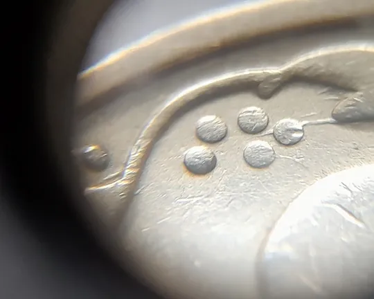 (5527) 50 копійок 1992 1БАм царапини штемпеля в 1-му гроні  на реверсі (50 копеек 1992 1БАм брак) Ціна